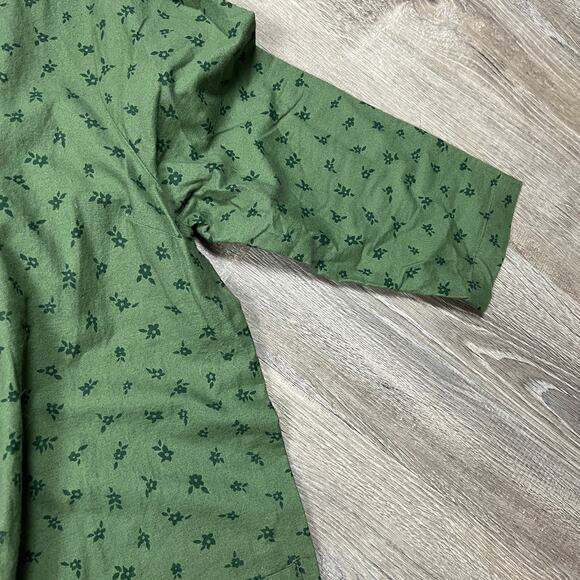 The Nines by Hatch Green Floral Print Maternity Jumpsuit - Size XS - NWT - Picture 8 of 11